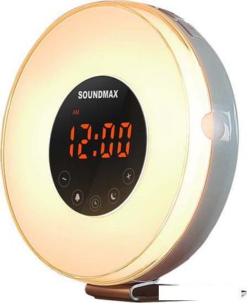 Световой будильник Soundmax SM-1596, фото 2