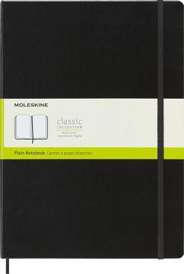 Блокнот MOLESKINE Classic, A4, 192стр, без разлиновки, твердая обложка, черный [qp112] - фото 1 - id-p213143475
