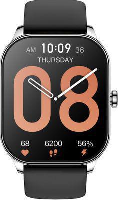 Смарт-часы AMAZFIT Pop 3S A2318, 1.96", серебристый / черный [1746287] - фото 4 - id-p213722824