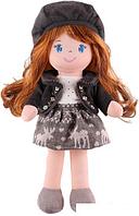 Кукла Maxitoys Агата с темными волосами в платье и шубке MT-CR-D01202328-35