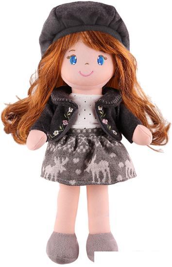 Кукла Maxitoys Агата с темными волосами в платье и шубке MT-CR-D01202328-35 - фото 1 - id-p215238516