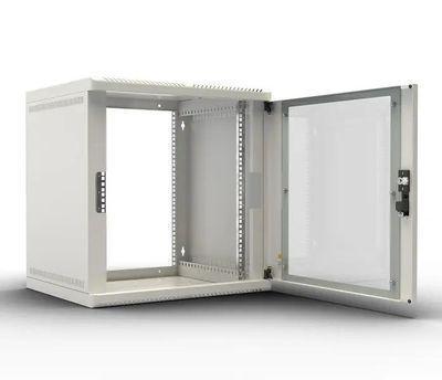 Шкаф коммутационный ЦМО ШРН-12.480 настенный, стеклянная передняя дверь, 12U, 600x632x480 мм - фото 2 - id-p215036215