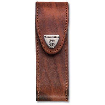 Чехол Victorinox Leather Belt Pouch, кожа натуральная, коричневый, без упаковки [4.0547] - фото 1 - id-p215036239