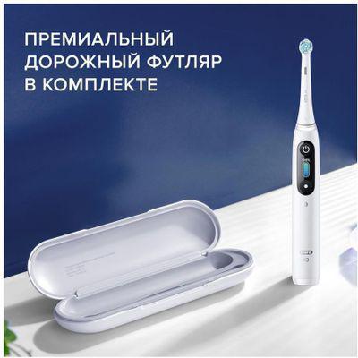 Электрическая зубная щетка Oral-B iO Series 8 Limited Edition насадки для щётки: 1шт, цвет:белый - фото 5 - id-p214506628