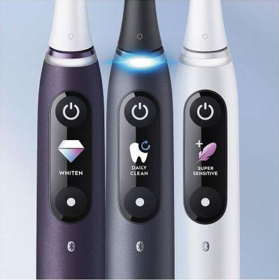 Электрическая зубная щетка Oral-B iO Series 8 Limited Edition Onyx насадки для щётки: 1шт, цвет:черный [8 - фото 3 - id-p214506629