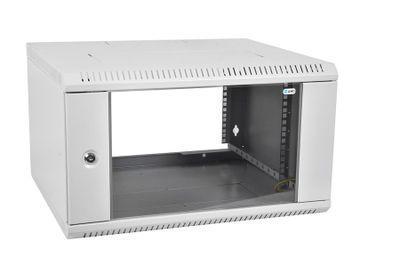 Шкаф коммутационный ЦМО ШРН-Э-15.350 настенный, стеклянная передняя дверь, 15U, 600x746x350 мм - фото 4 - id-p214506657