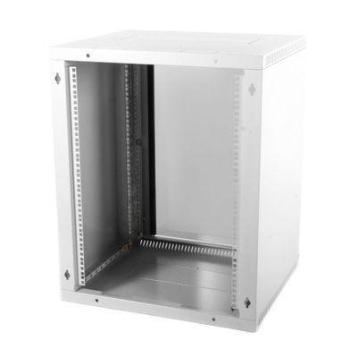 Шкаф коммутационный ЦМО ШРН-Э-12.500 настенный, стеклянная передняя дверь, 12U, 600x608x520 мм - фото 3 - id-p214506660