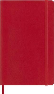 Блокнот Moleskine Classic Soft, 192стр, без разлиновки, мягкая обложка, красный [qp618f2] - фото 2 - id-p213143557