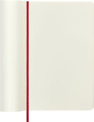 Блокнот Moleskine Classic Soft, 192стр, без разлиновки, мягкая обложка, красный [qp618f2] - фото 4 - id-p213143557