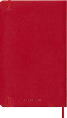 Блокнот Moleskine Classic Soft, 192стр, без разлиновки, мягкая обложка, красный [qp618f2] - фото 6 - id-p213143557