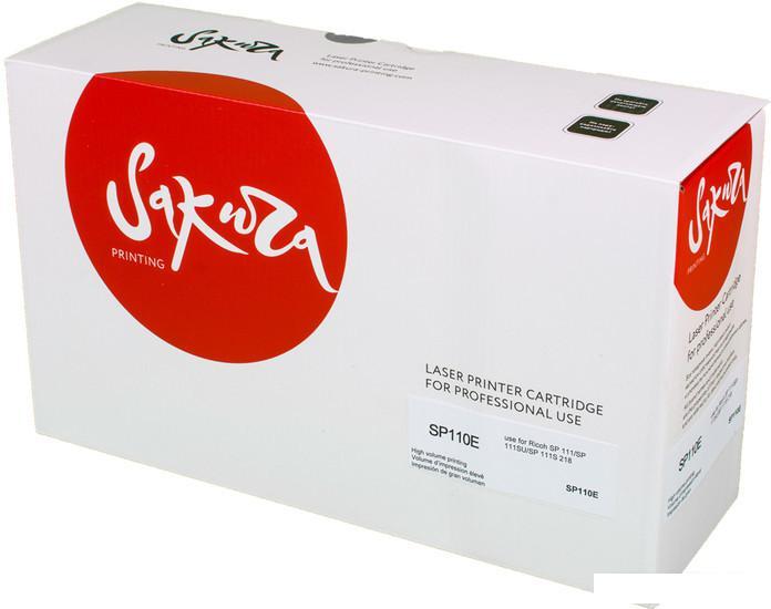 Тонер-картридж Sakura Printing SASP110E (аналог Ricoh SP 110E) - фото 1 - id-p215362570