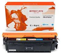 Картридж PRINT-RITE TRHGL8CPU1J, CF361X, голубой / PR-CF361X