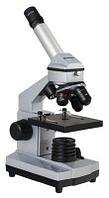 Микроскоп BRESSER Junior 26754, световой/оптический/биологический/цифровой, 40 1024x, на 3 объектива, серый