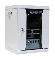 Шкаф коммутационный ЦМО ШРН-12.255-10 настенный, стеклянная передняя дверь, 12U, 320x600x305 мм