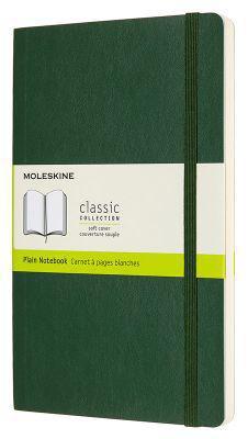 Блокнот Moleskine Classic Soft, 192стр, без разлиновки, мягкая обложка, зеленый [qp618k15] - фото 1 - id-p213143560
