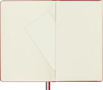 Блокнот MOLESKINE Classic Expended, 400стр, в линейку, твердая обложка, красный [qp060expf2] - фото 5 - id-p213143577