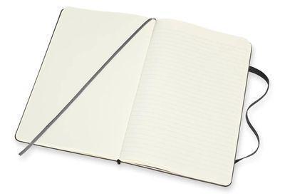 Блокнот MOLESKINE Classic Double, 240стр, линейка/без разлиновки, твердая обложка, черный [nb313hbk] - фото 4 - id-p213143582