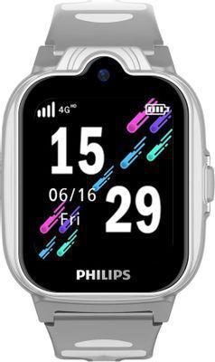Смарт-часы Philips Kids W6610, 1.69", темно-серый / темно-серый [ctw6610dg/00] - фото 1 - id-p215036376