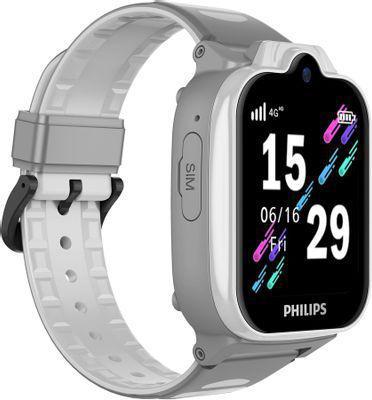 Смарт-часы Philips Kids W6610, 1.69", темно-серый / темно-серый [ctw6610dg/00] - фото 2 - id-p215036376