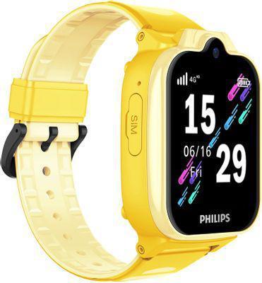 Смарт-часы Philips Kids W6610, 1.69", желтый / желтый [ctw6610yl/00] - фото 3 - id-p215036378