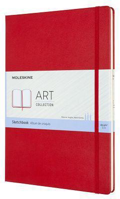 Блокнот Moleskine Art, A4, 96стр, твердая обложка, красный [artbf832f2] - фото 1 - id-p213143589