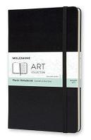 Блокнот Moleskine Art, 192стр, твердая обложка, черный [artqp081]