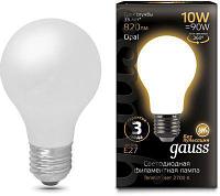Упаковка ламп LED GAUSS E27, шар, 10Вт, 10 шт. [102202110]
