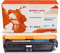 Картридж PRINT-RITE TFHAN6CPU1J, CE741A, голубой / PR-CE741A