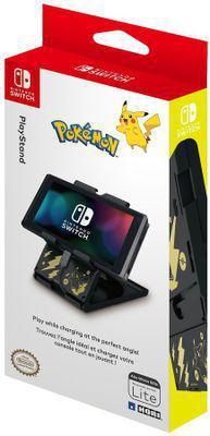 Подставка HORI Pikachu Black & Gold для Nintendo Switch черный - фото 2 - id-p215036481