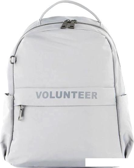Городской рюкзак Volunteer 083-6042-01-GRY (светло-серый) - фото 1 - id-p215461555