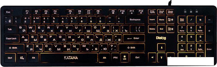 Клавиатура Dialog Katana KK-ML17U (черный) - фото 1 - id-p215364245
