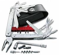 Мультитул Victorinox SwissTool X Plus, 39 функций, серебристый [3.0338.l]