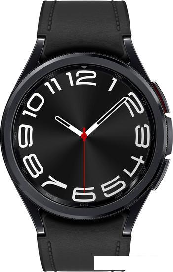 Умные часы Samsung Galaxy Watch6 Classic 43 мм (черный) - фото 2 - id-p215461607