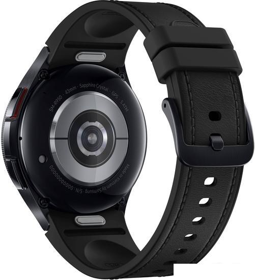 Умные часы Samsung Galaxy Watch6 Classic 43 мм (черный) - фото 3 - id-p215461607