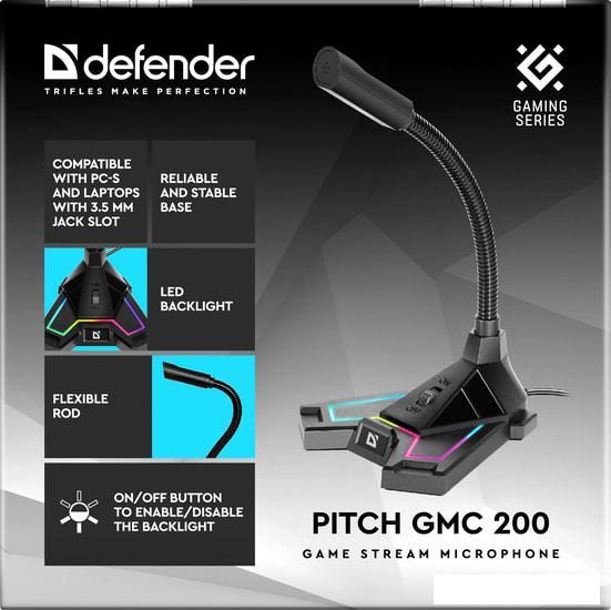 Микрофон Defender Pitch GMC 200 - фото 9 - id-p215364373