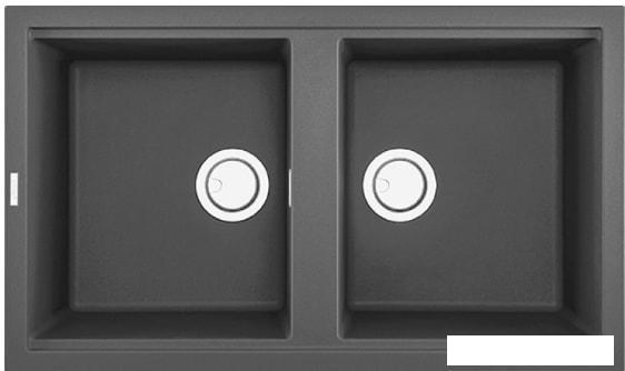 Мойка кухонная из гранита т.м. Elleci, Best 450 K99 Dark Grey LKB45099