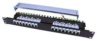 Патч-панель Hyperline (PP3-19-16-8P8C-C5E-SH-110D) 19" 1U 16xRJ45 кат.5e UTP