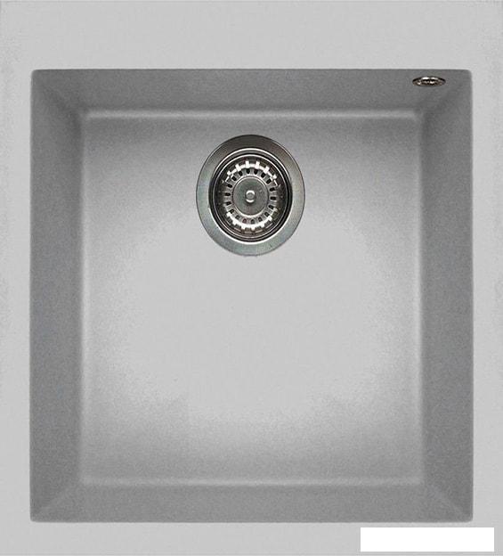 Мойка кухонная из гранита Quadra 102 M79 Aluminium LMQ10279