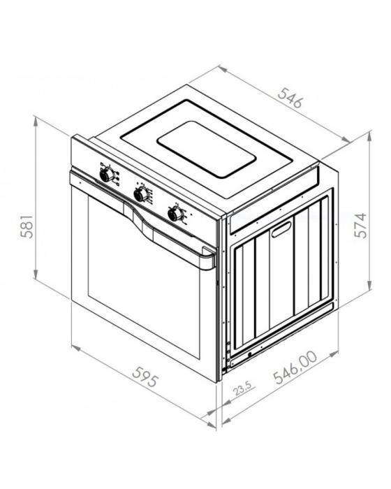 Духовой шкаф т.м. Schtoff, Decor 400 4815086000624 - фото 2 - id-p215359609