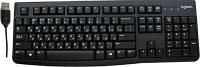 Клавиатура Logitech K120, USB, черный [920-002583]