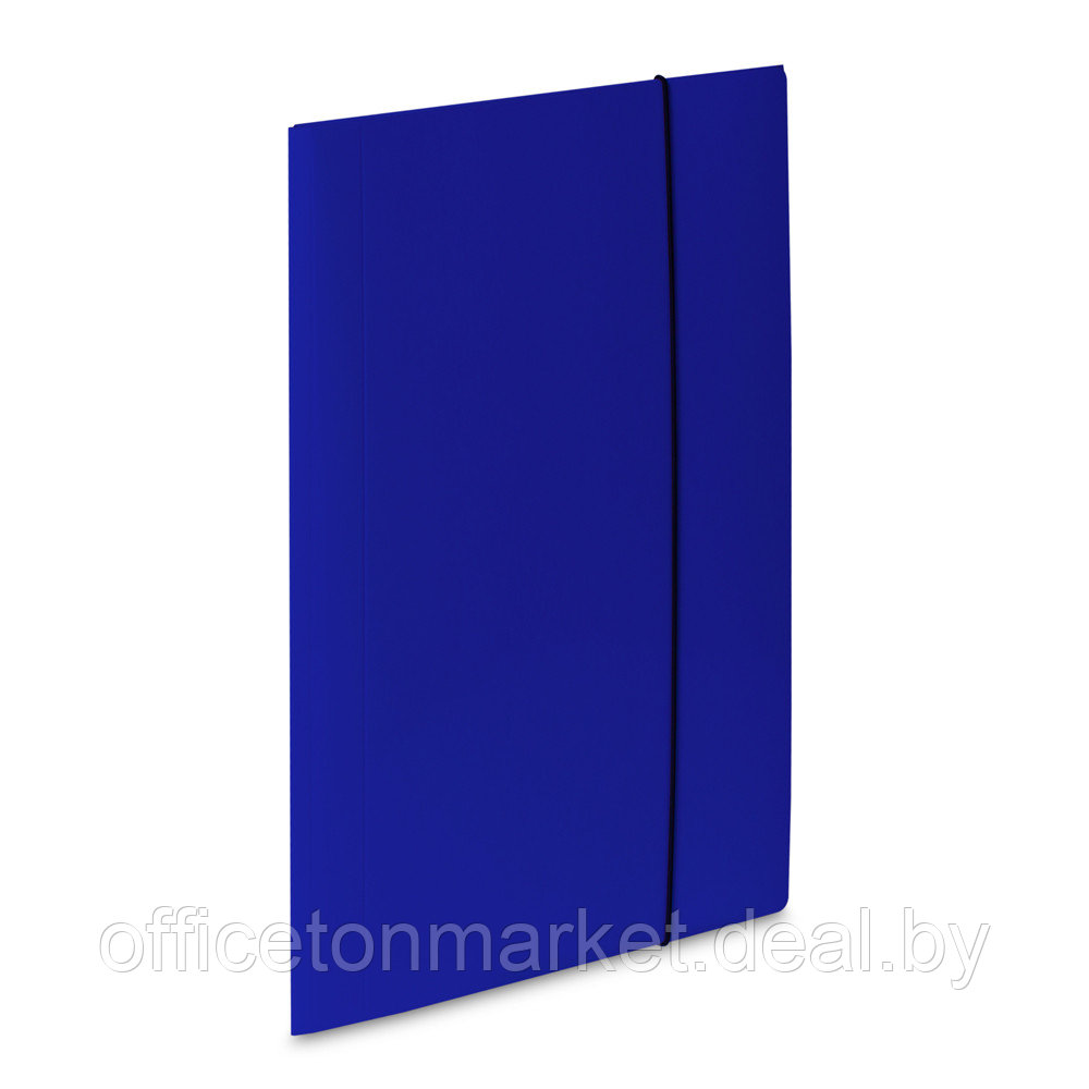 Папка на резинке "VauPe", A4, 20 мм, картон, синий - фото 1 - id-p215742788