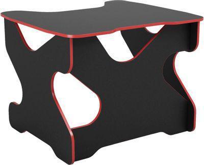Стол игровой ВИТАЛ-ПК Ивент 1400, ЛДСП, черный и красный - фото 4 - id-p215584589