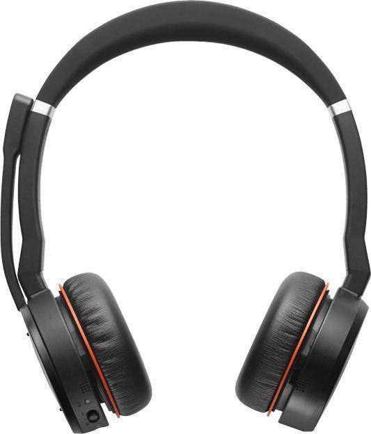 Гарнитура Jabra Evolve 75 SE, для компьютера, накладные, bluetooth, черный [7599-842-109] - фото 2 - id-p215584758