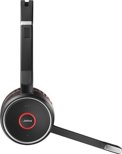 Гарнитура Jabra Evolve 75 SE, для компьютера, накладные, bluetooth, черный [7599-842-109] - фото 3 - id-p215584758