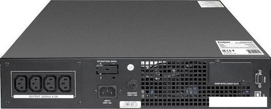 Источник бесперебойного питания ExeGate PowerExpert ULS-1000.LCD.AVR.C13.USB.RS232.SNMP.2U, фото 3