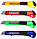 Нож канцелярский Lite ширина лезвия 18 мм, ассорти, фото 2