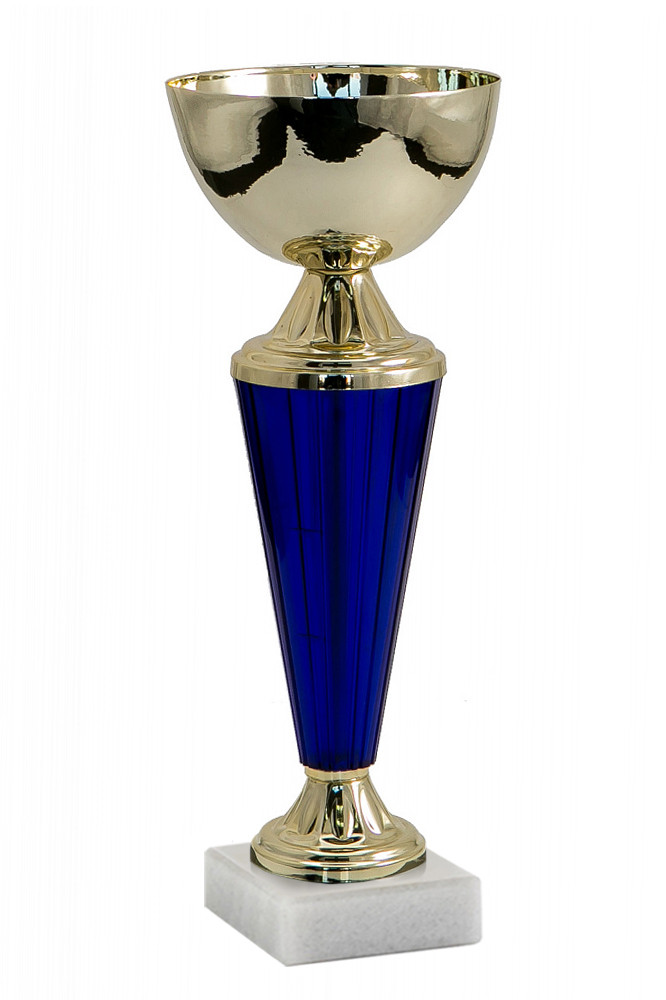 Кубок "Вода" на мраморной подставке , высота 21см, чаша 8 см арт. 033-210-80