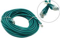 Кабель Patch Cord UTP кат.5e 10м зелёный