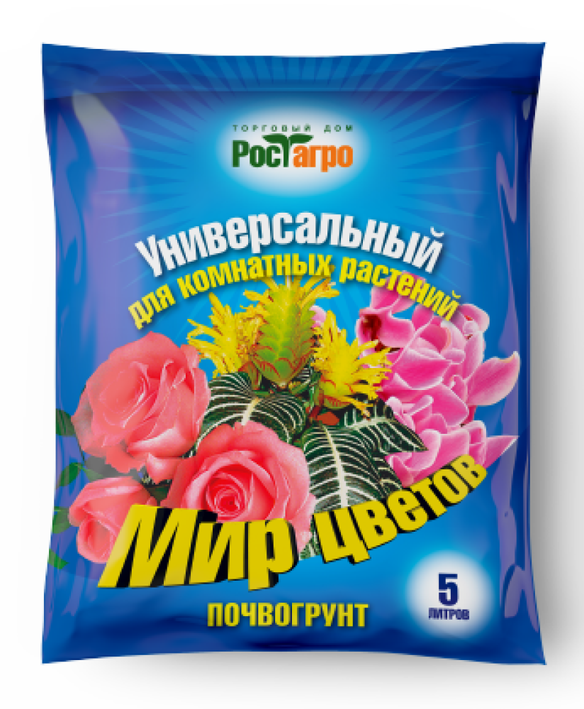 Мир цветов Почвогрунт "Унив.д/комн.растений" 5л - фото 1 - id-p215792518