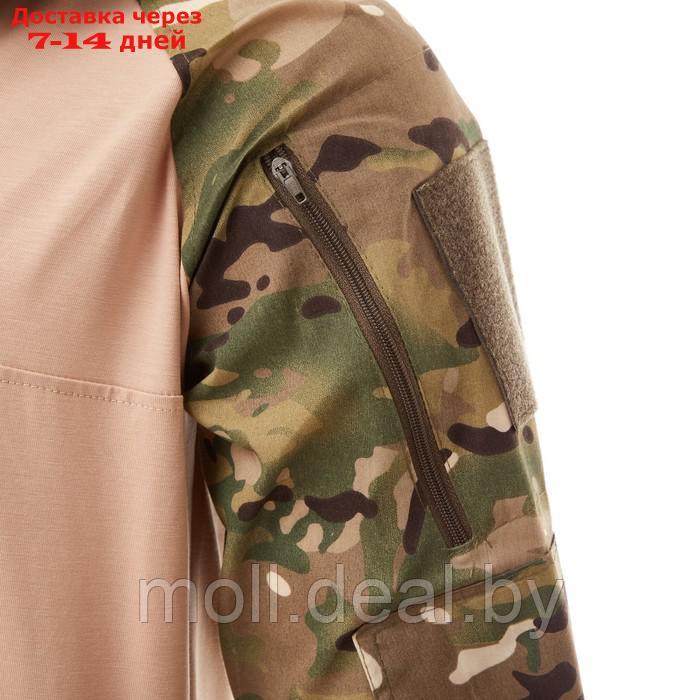 Рубашка тактическая, боевая "Воин" олива/мультикам, 52-54/182-188 - фото 7 - id-p215757387